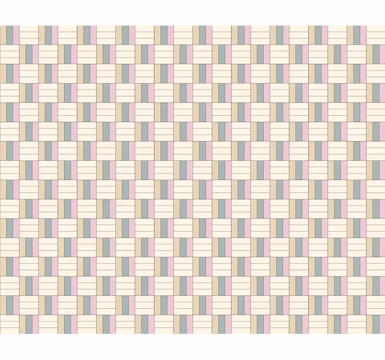 Geometrické tématické kompozice Roleta textura a vzor - TenStickers