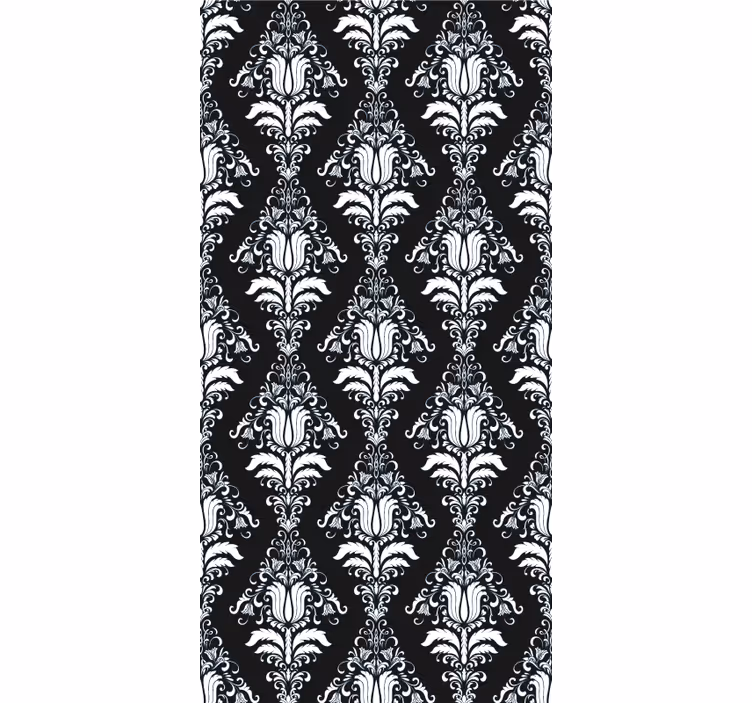 Nadčasový botanický motiv Elegantní roleta - TenStickers
