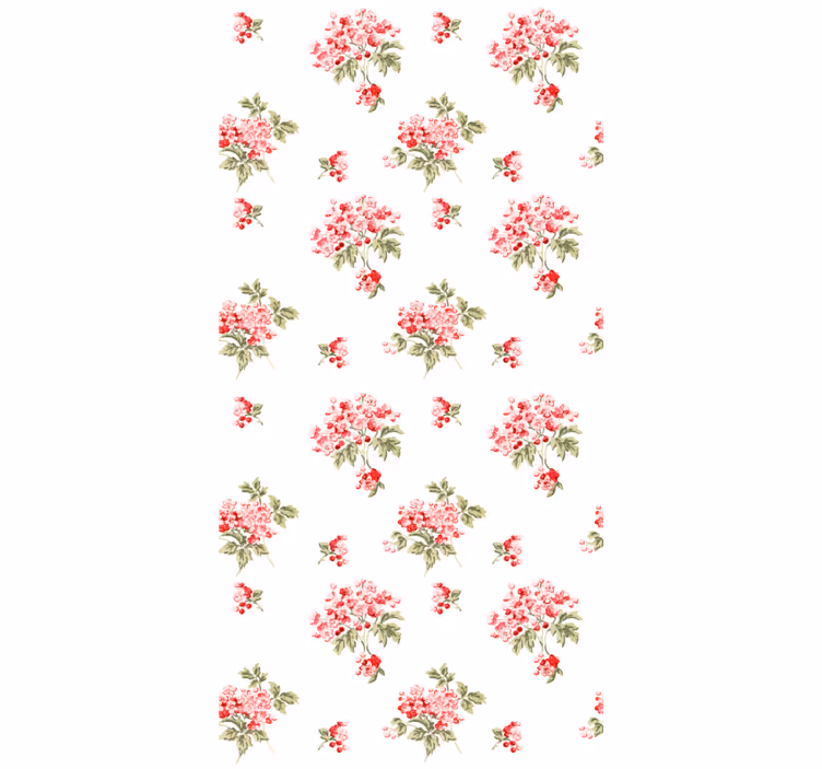 Elegantní vintage aranžmá Roleta do obývacího pokoje - TenStickers