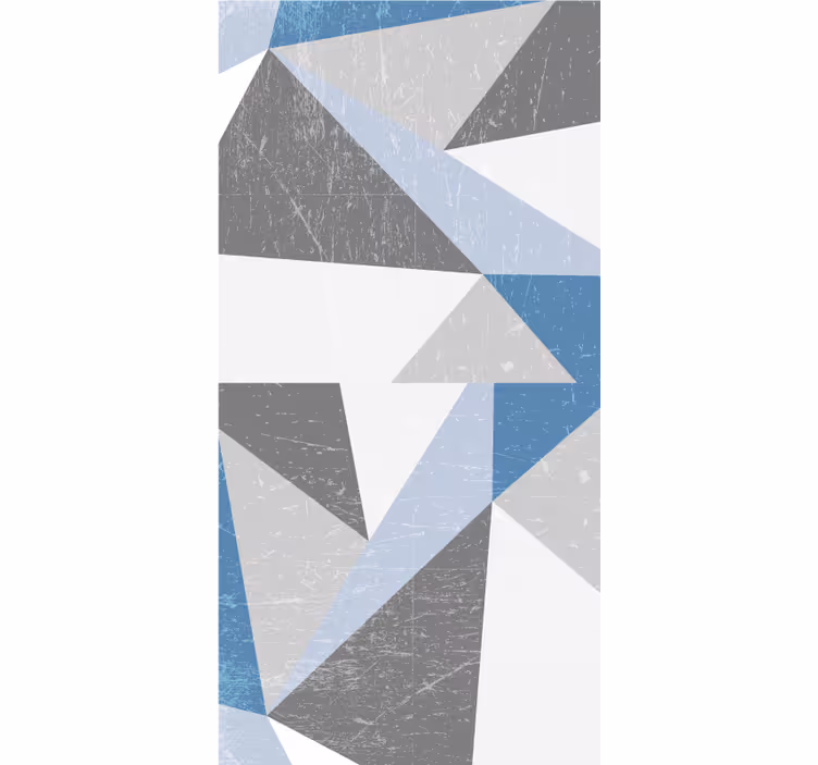 Geometrické tvary umění Moderní roleta - TenStickers