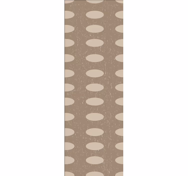 Výmluvné oválné vzory Roleta textura a vzor - TenStickers