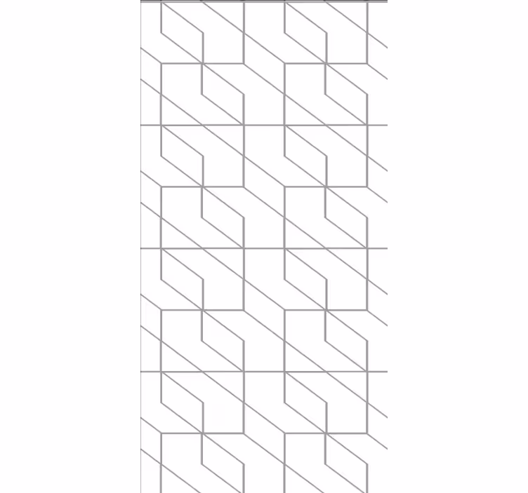 Elegantní geometrické umění Moderní roleta - TenStickers