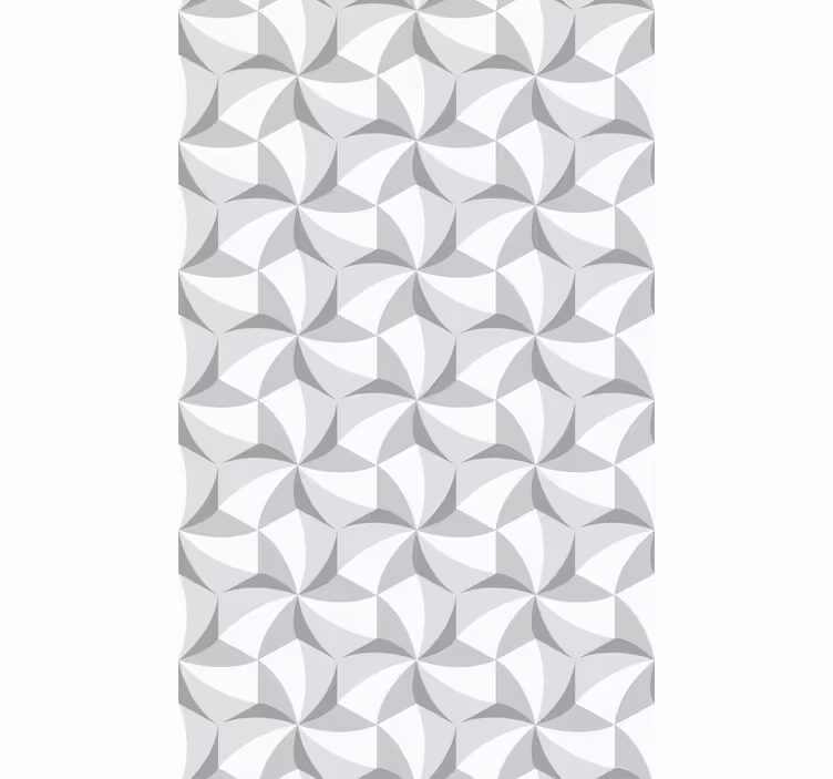 Geometrické šedé téma Moderní roleta - TenStickers