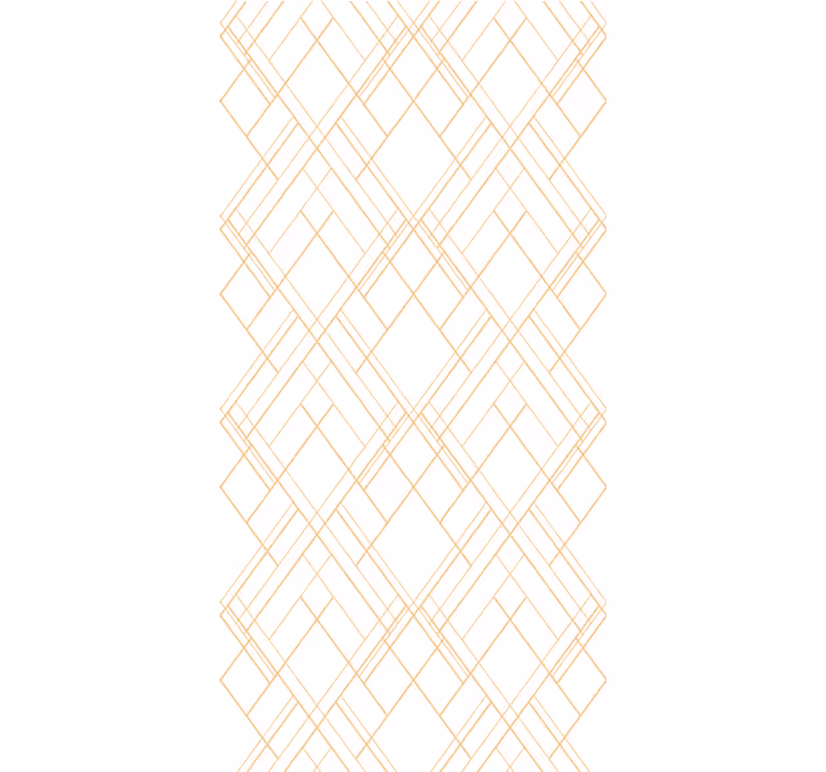 Geometrické zlaté čáry Elegantní roleta - TenStickers