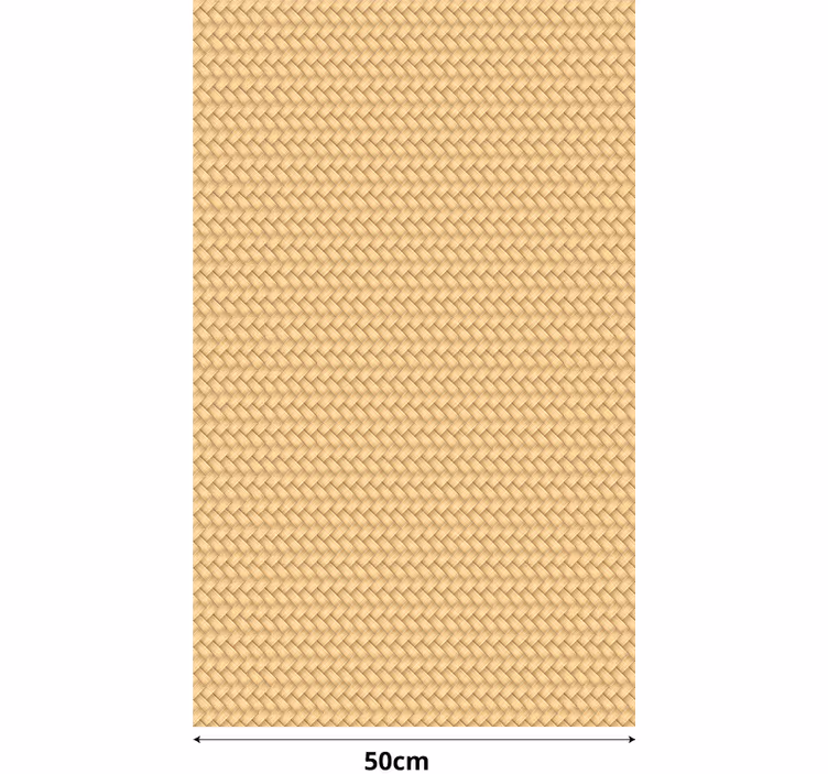 Proutěná rustikální okenní roleta - TenStickers
