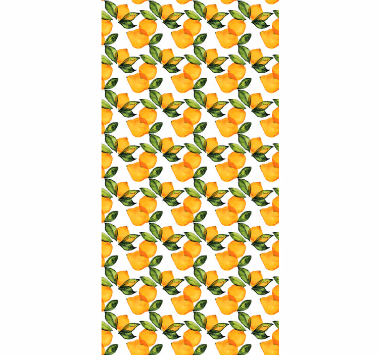 Citron středomořský styl ovoceroleta - TenStickers