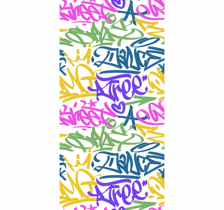 Graffiti teenager roleta - TenStickers