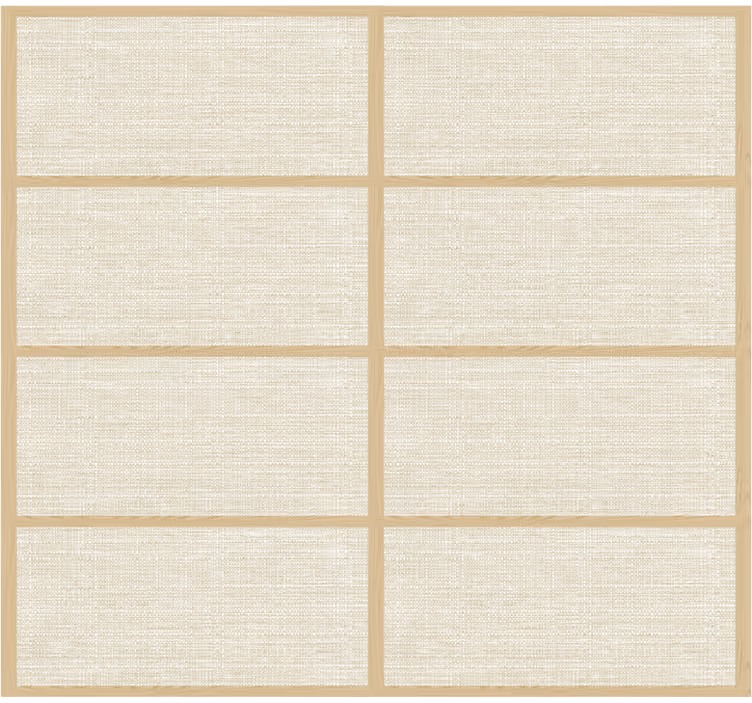 Japonská panelová struktura Roleta textura a vzor - TenStickers