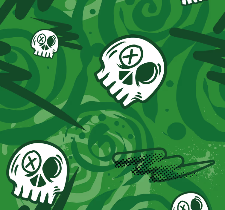 Graffiti lebky Roleta pro teenagery - TenStickers