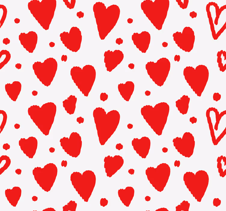 Srdce vzor Romantická roleta - TenStickers