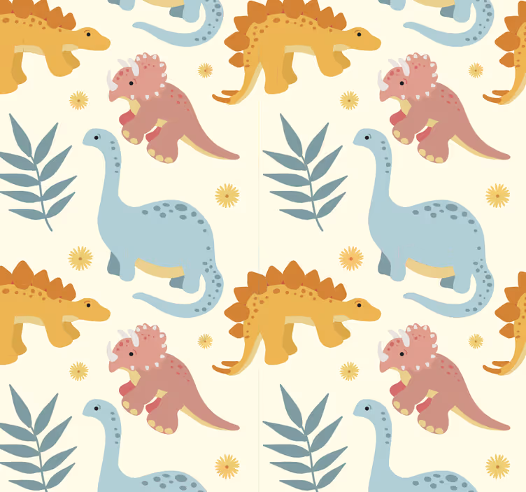 Minimalistický styl Roleta dinosaurus - TenStickers