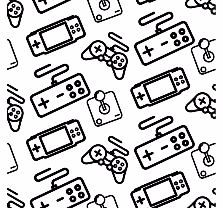 Minimalistické ovladače Roleta Geek - TenStickers