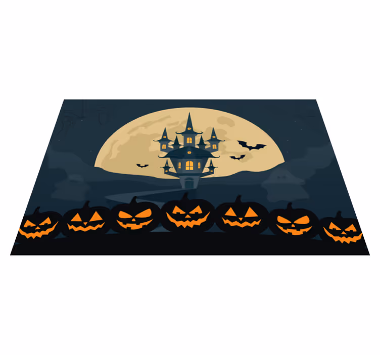 Gotický vinyl halloween prostírání - TenStickers