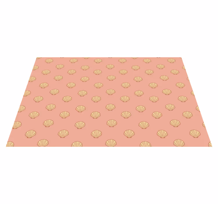 Simetrické mušle prostírání - TenStickers