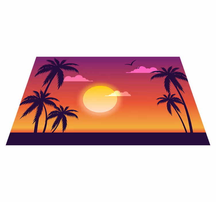 70. Západ slunce 70. Místo na slunci - TenStickers