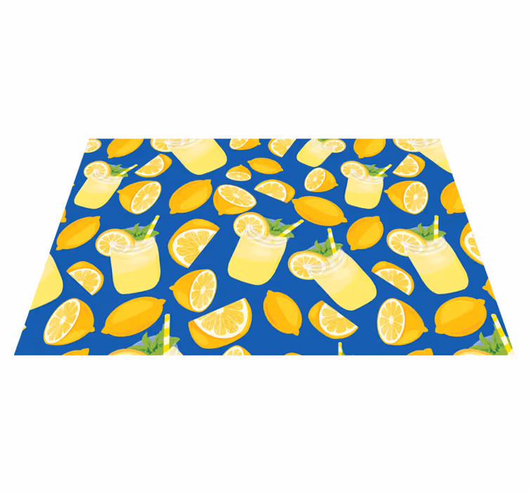 Moderní prostírání osvěžující limonády - TenStickers
