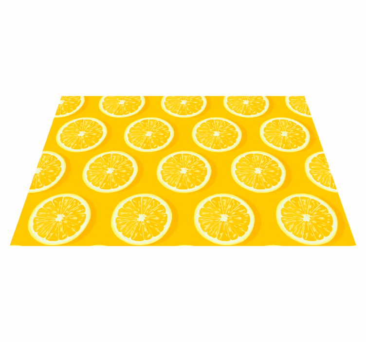 Originální prostírání jasné citronové plátky - TenStickers