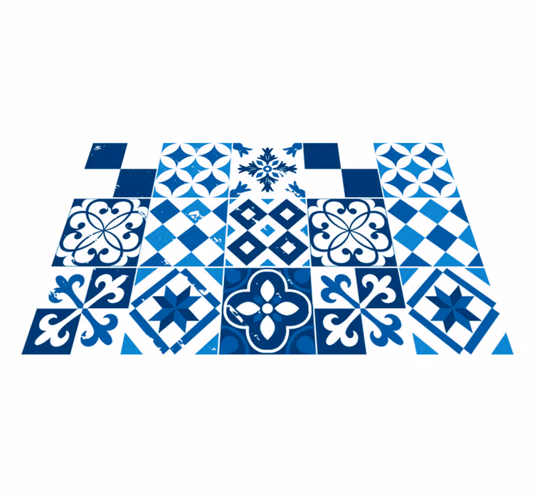 Prostírání s texturami geometrické vzory - TenStickers