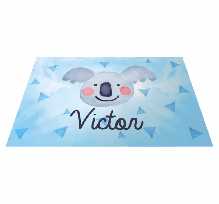 Pro děti koala s názvem prostírání - TenStickers