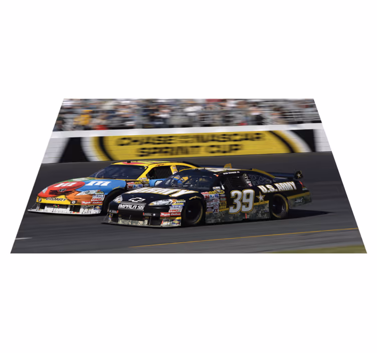 Nascar závodní vozy prostírání - TenStickers
