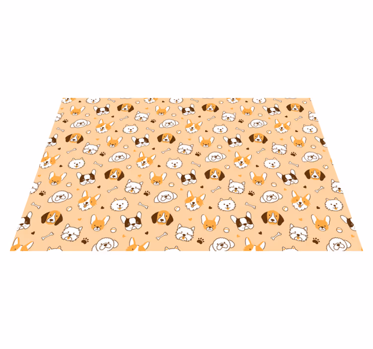 řada originálních prostírání pro psy - TenStickers