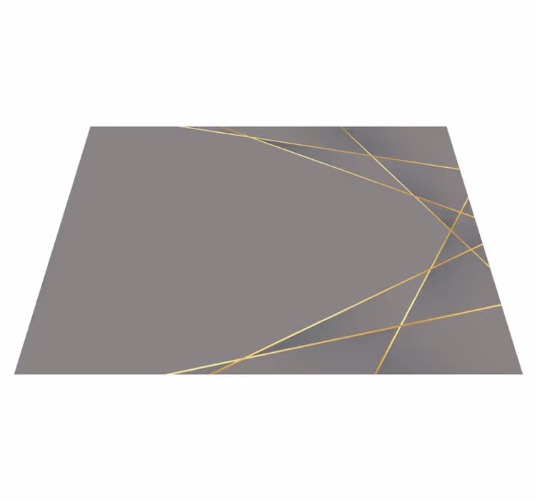 šedý tón geometrické tvary elegantní prostírání - TenStickers