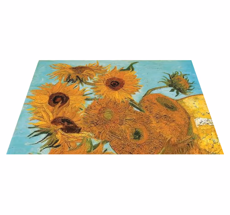 Van goghovy slunečnice květinové prostírání - TenStickers