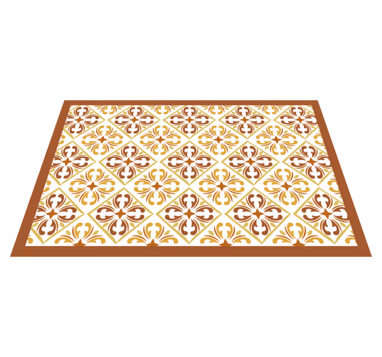 Prostírání s texturami elegantní geometrický vzor - TenStickers