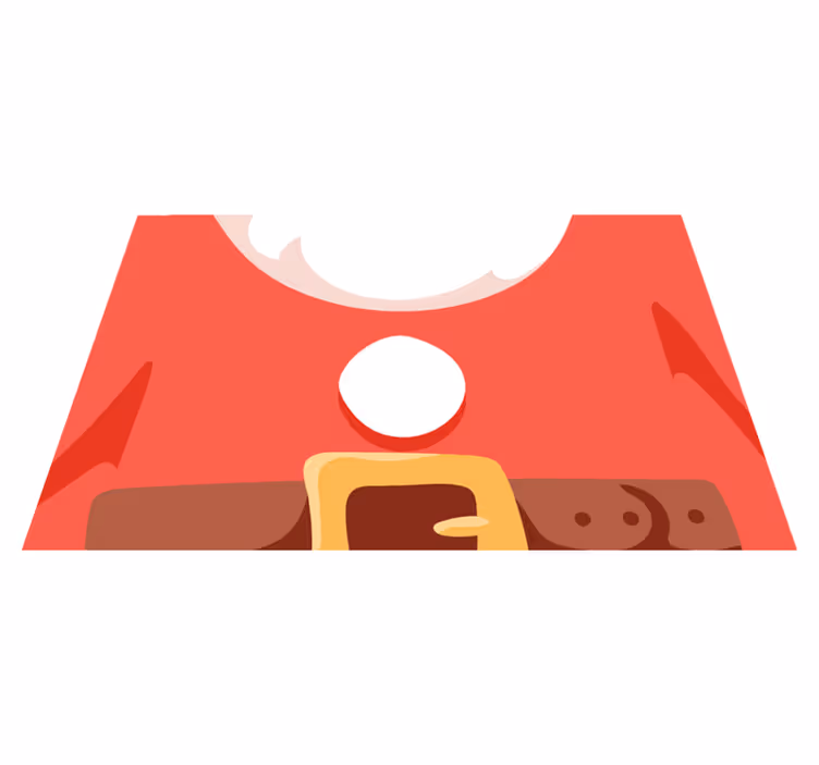 Vánoční prostírání s mikulášem - TenStickers