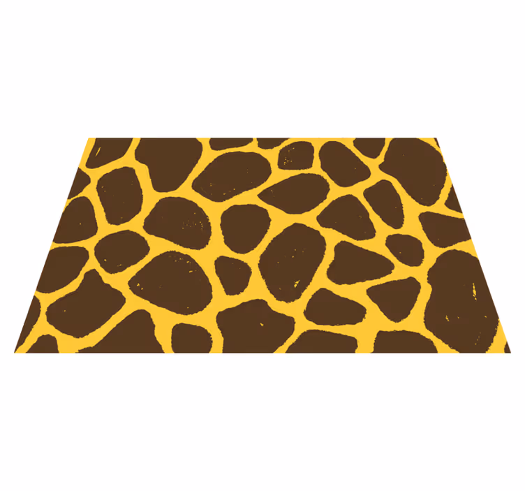 Originální prostírání s motivem žirafy - TenStickers