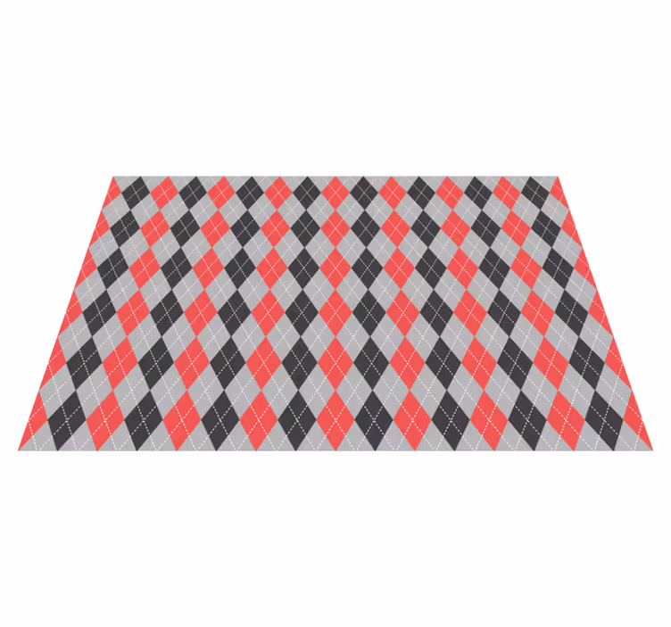 Prostírání s texturami geometrický argyle vzor - TenStickers