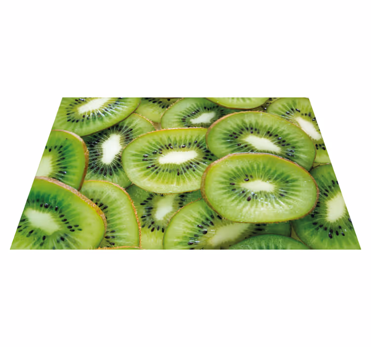 Kiwi plátky vinylové prostírání - TenStickers