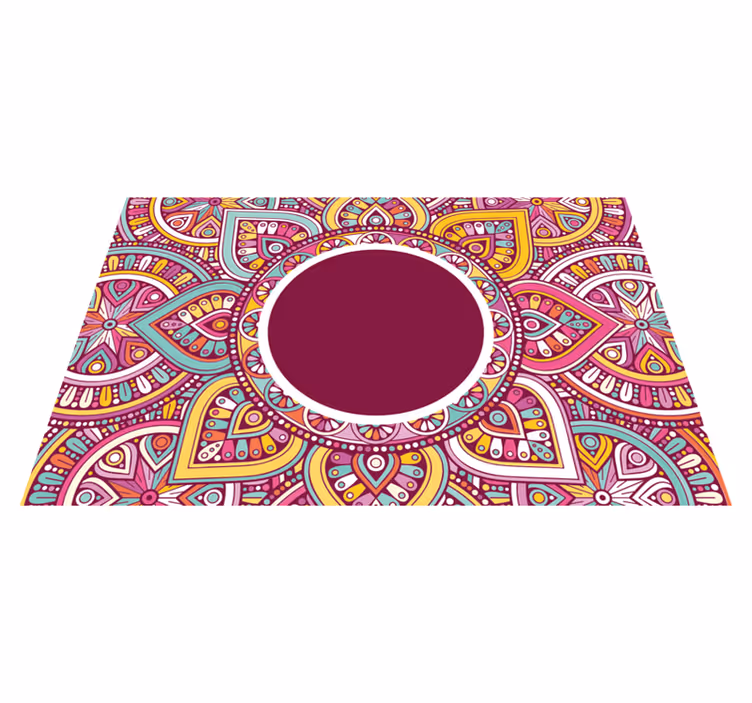 Mandala navrhuje vinylové prostírání - TenStickers