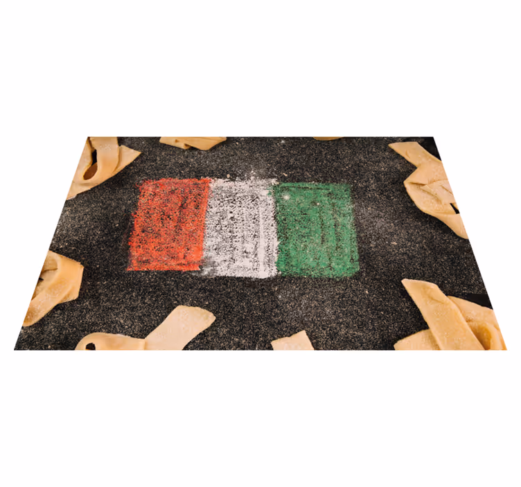 Vinylové prostírání s italskou vlajkou - TenStickers