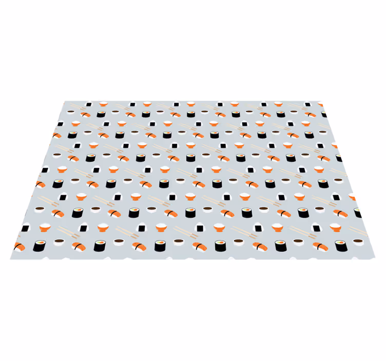 Roztomilé vinylové prostírání sushi - TenStickers