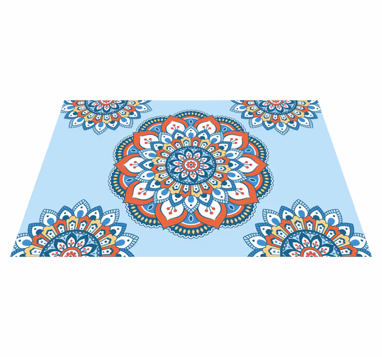 Mulitcolour mandala elegantní prostírání - TenStickers