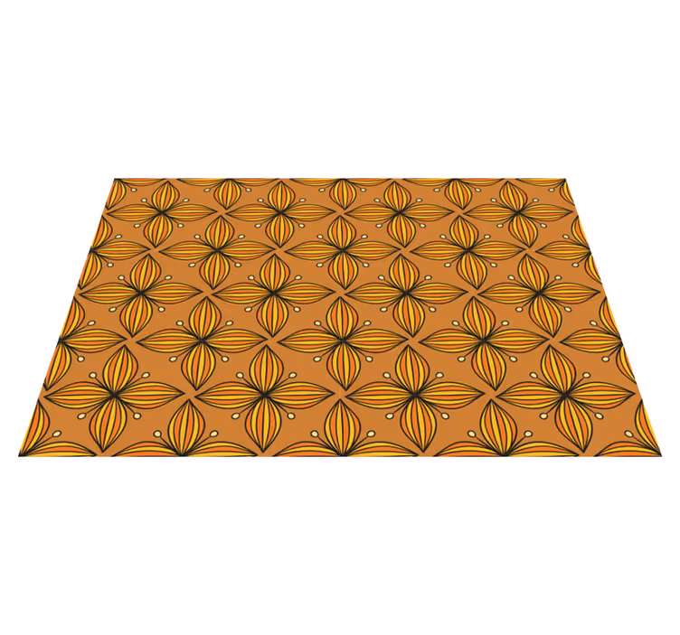 Originální prostírání s květinovým geometrickým vzorem - TenStickers