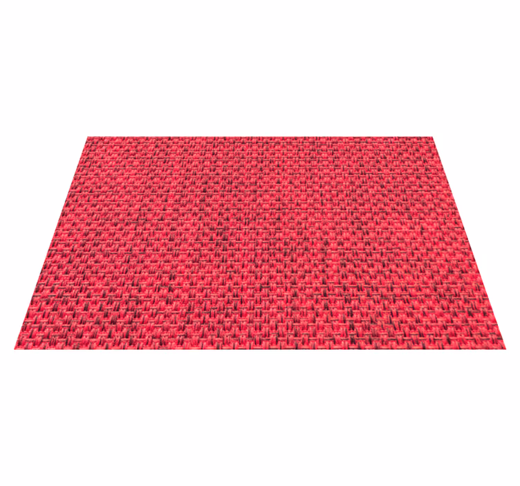červené textilie textura elegantní prostírání - TenStickers