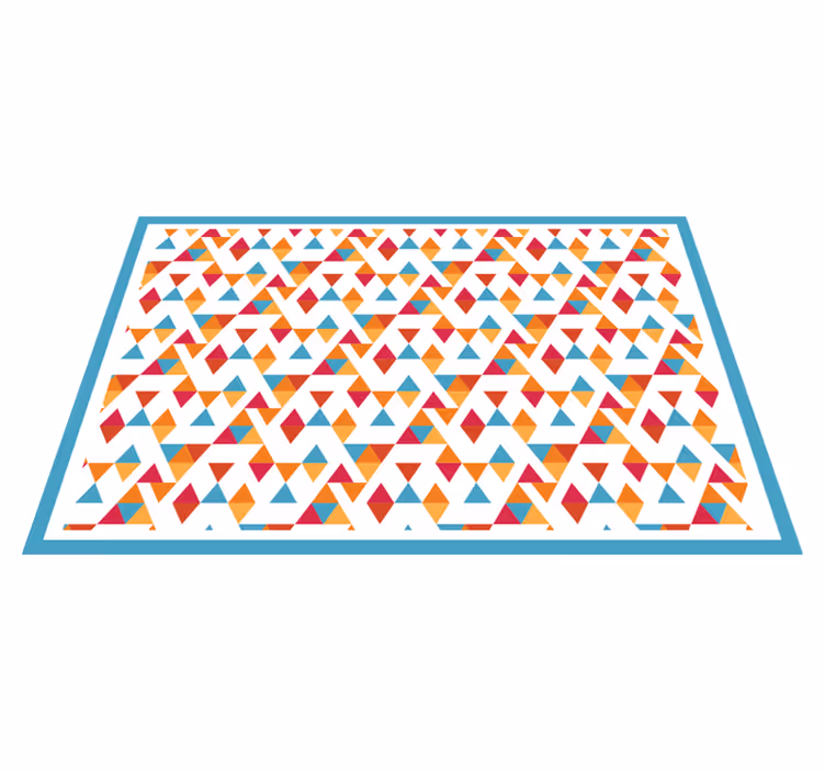 Originální prostírání s živými geometrickými vzory - TenStickers