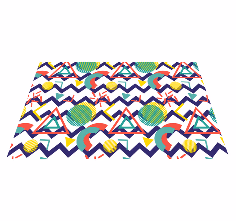 Návrh geometrického vzoru moderní prostírání - TenStickers