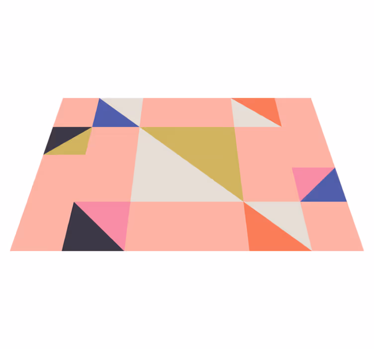 Umění geometrický vzor originální vinylové prostírání - TenStickers