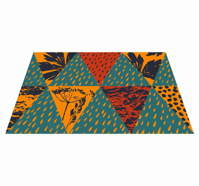Originální prostírání s odvážným geometrickým vzorem - TenStickers