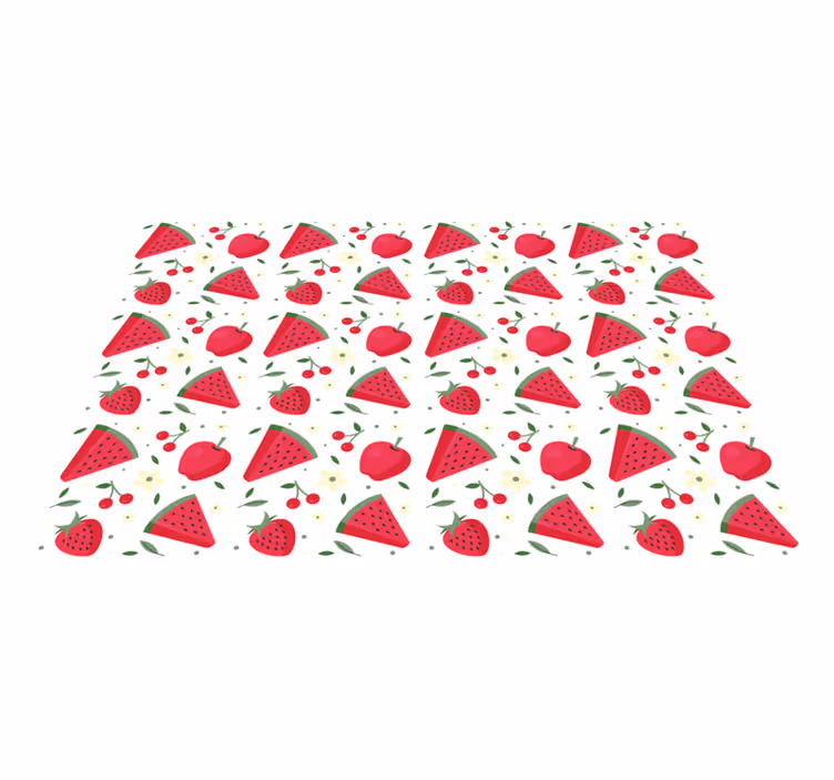 Dětské prostírání s ovocným vzorem - TenStickers