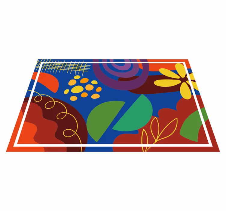 Originální prostírání s výraznými geometrickými vzory - TenStickers