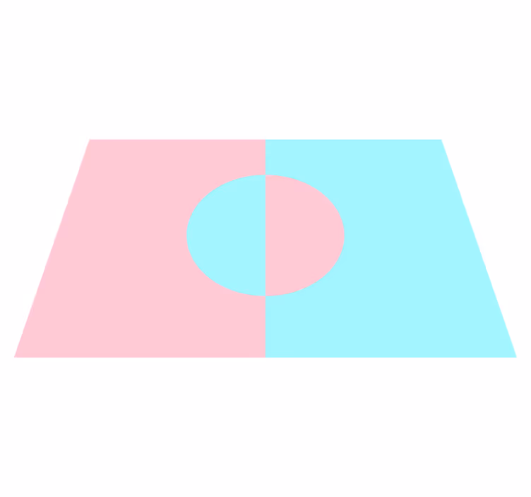 Moderní prostírání minimalistické aranžmá mís - TenStickers