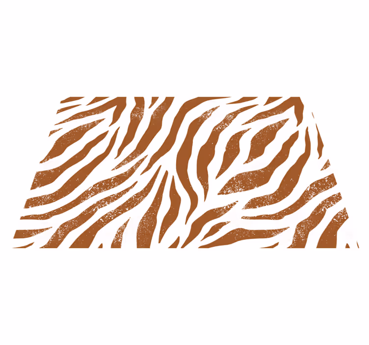 Prostírání s texturami zebra vzor - TenStickers