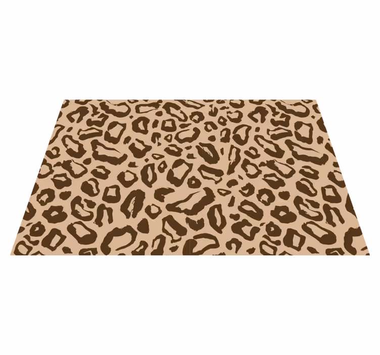 Prostírání s texturami v leopardím stylu - TenStickers
