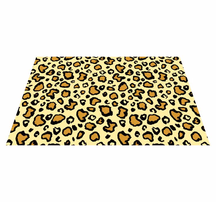 Originální prostírání s motivem leopardí kůže - TenStickers