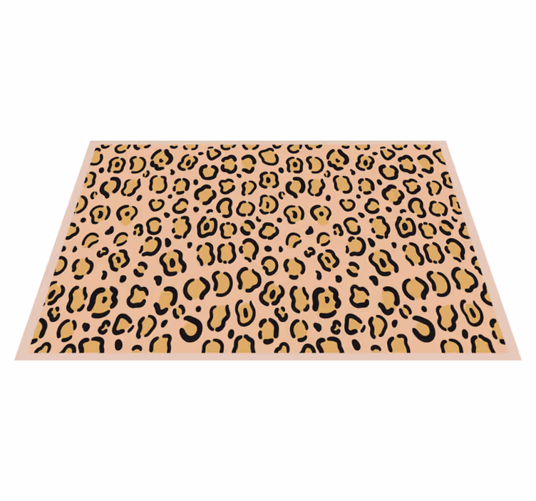 Prostírání s texturami leopardí vzor - TenStickers