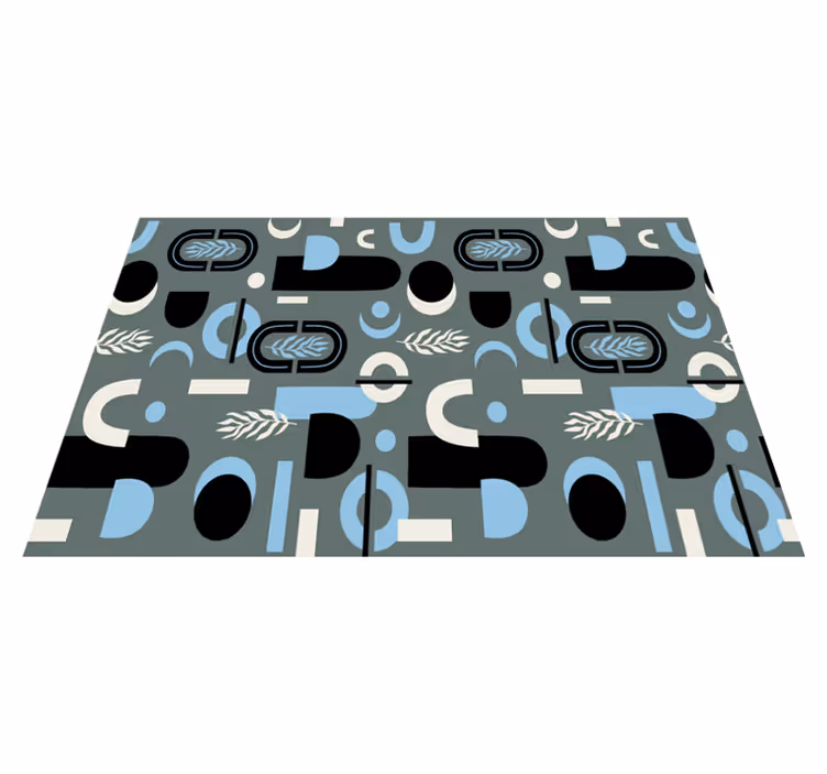 Moderní prostírání s geometrickým vzorem - TenStickers